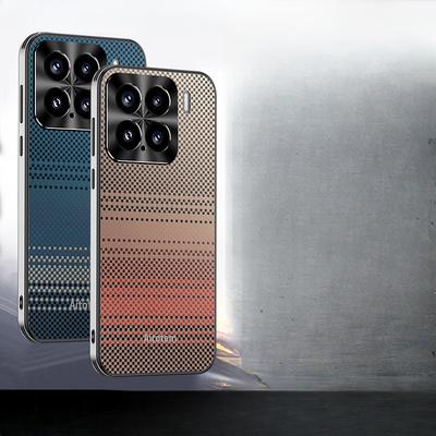 Подходит для чехла для мобильного телефона Xiaomi 15pro, полностью закрывающий объектив 14ultra, с подушкой безопасности, противоударный, плетеный из углеволокна Xiaomi13