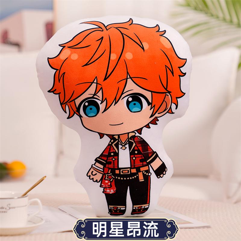 45 см Плюшевая игрушка Ensemble Stars Мультфильмы Аниме Knights UNDEAD Цукинага Лео Сена Изуми Подушка для броска Косплей Реквизит Подушка для дивана