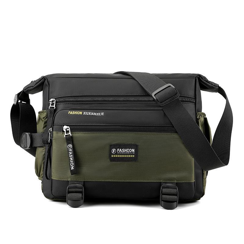 Новые мужские сумки через плечо, мужские нейлоновые сумки на плечо, сумки-мессенджеры для мальчиков, мужские сумки для путешествий, повседневная большая сумка серого цвета