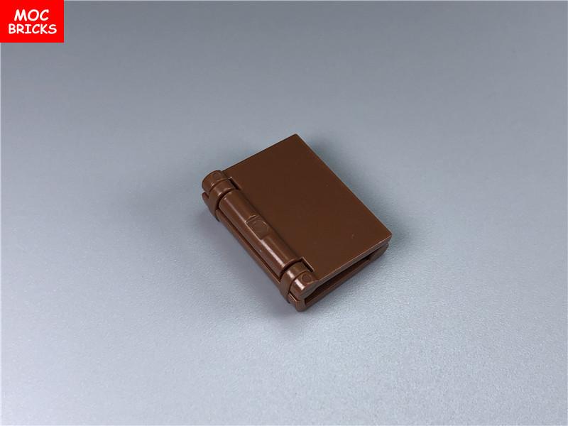 10 шт./лот Кубики MOC Коричневая Книга-Дневник Образовательные Строительные Блоки Игрушки для Детей Рождественские Подарки 33009 24093