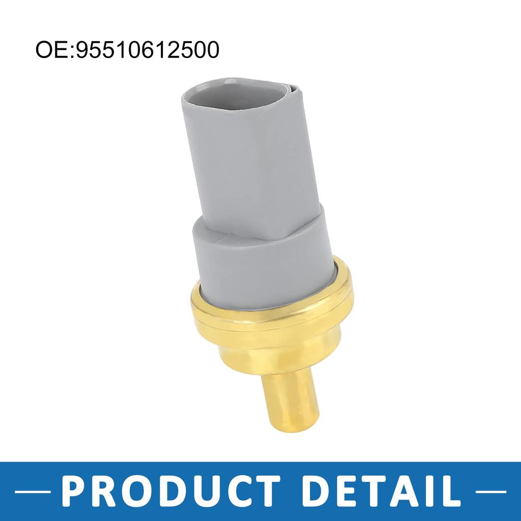 A ABSOPRO 06A919501A Car Temperature Sensor Replacement for Volksw Agen, Fits Touareg, Fits 2005-2015, ABS Plastic, Gray