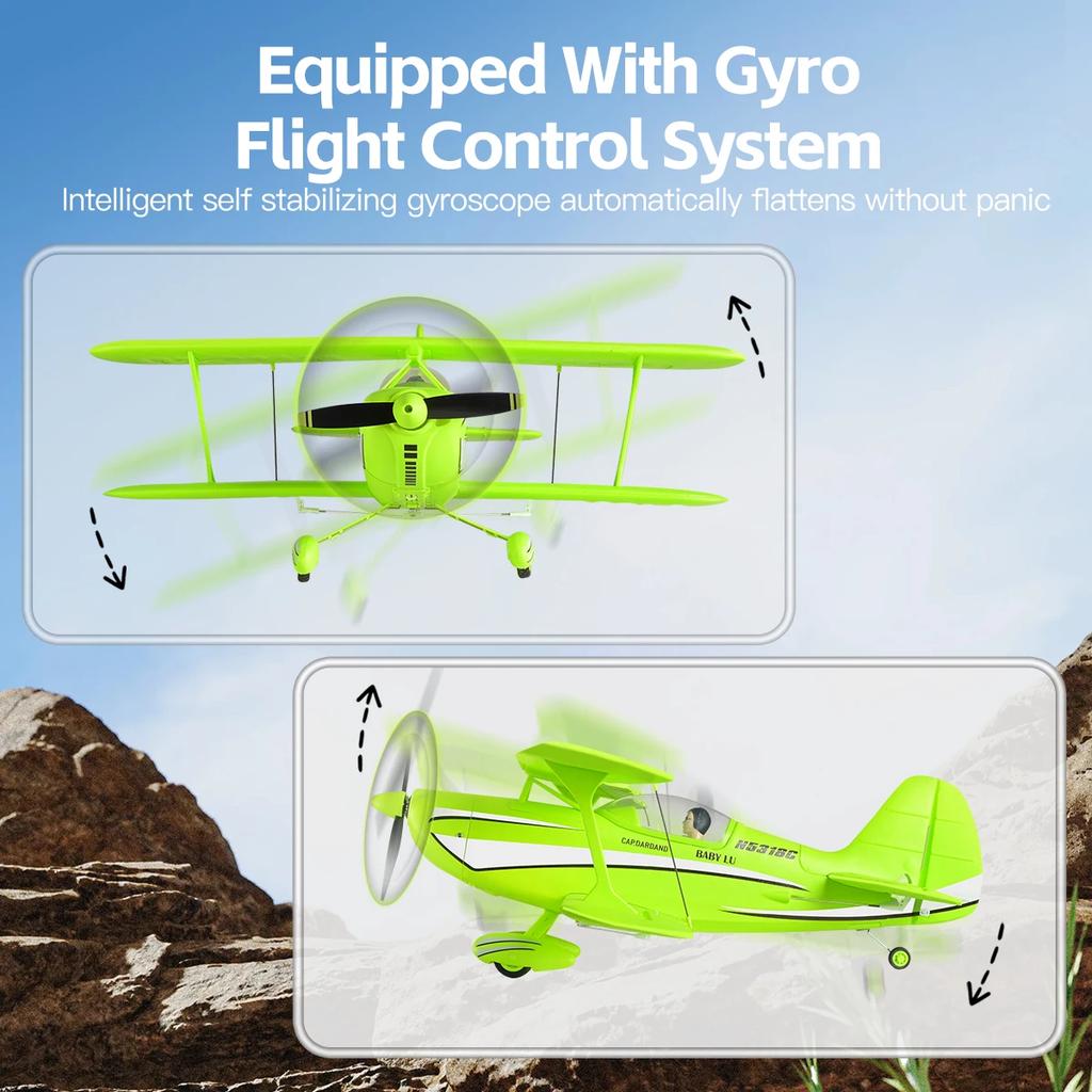 WLtoys A310 Радиоуправляемый самолет-планер 2.4G 4-канальный Бесколлекторный двигатель Двойные крылья Самолет с дистанционным управлением 3D/6G EPP Радиоуправляемая модель Игрушки Для подарка ребенку