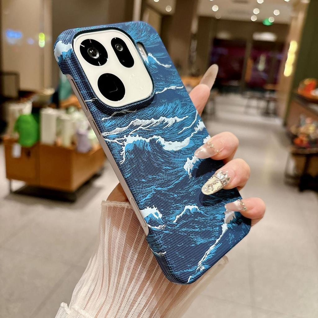 Чехол для OPPO Find X9 Pro Модный Жесткий ПК Волна Защитная Задняя Крышка Чехол Для Find X9 Ultra X9S X8S Pro+ X8Ultra Оболочка Телефона