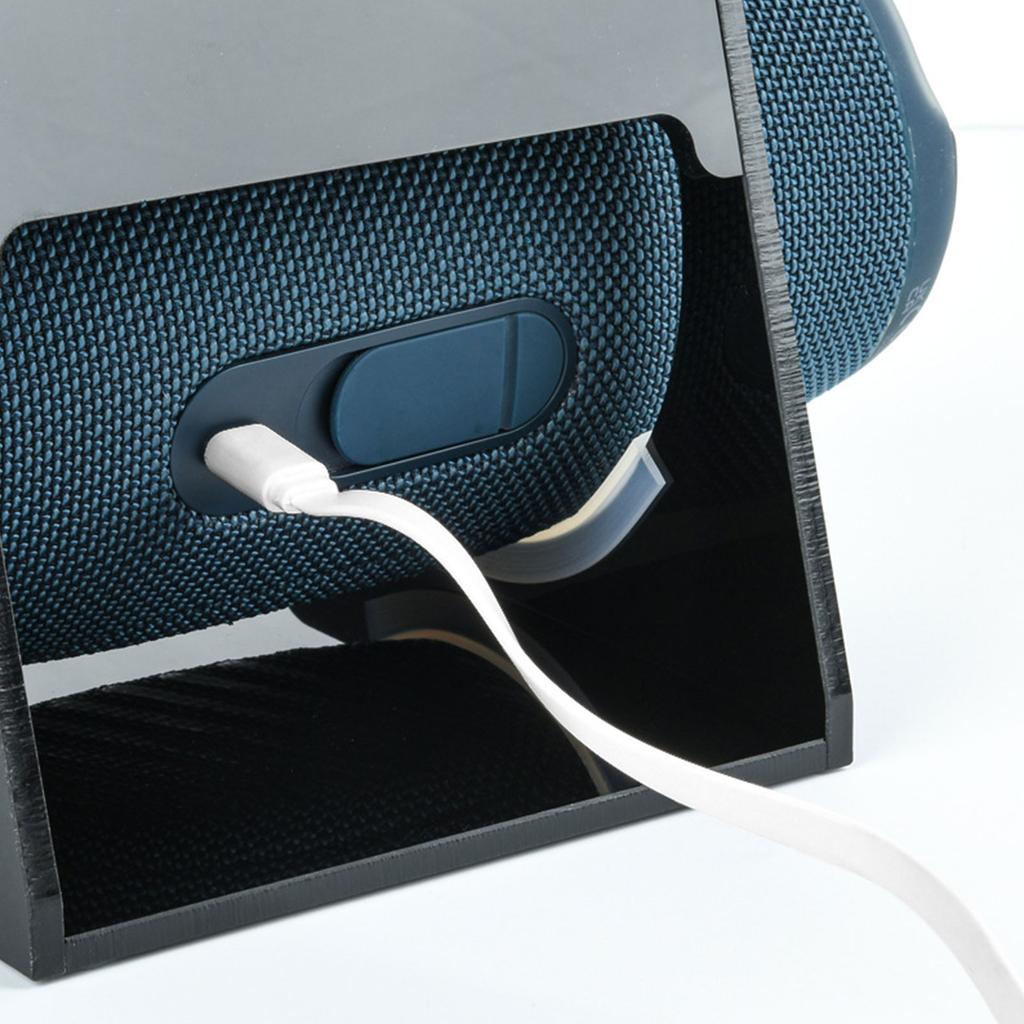 Подставка для настольного динамика 2 в 1 из акрила, держатель для телефона для Charge 5/6, держатель для громкоговорителя, подходящий угол обзора, монтажная стойка