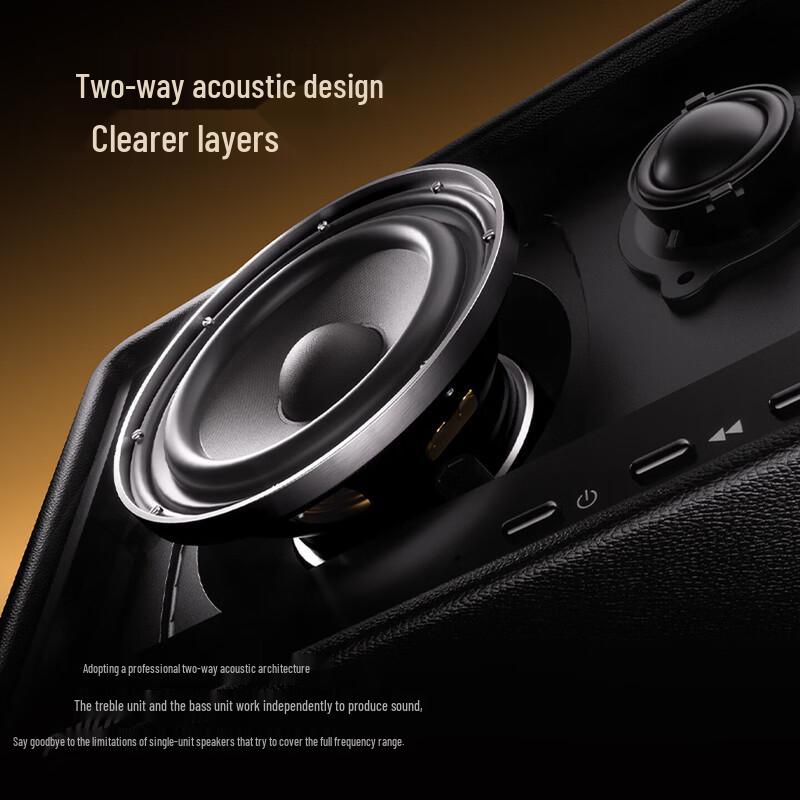 Philips TAS6500 Retro Bluetooth Desktop Speaker (CN version)