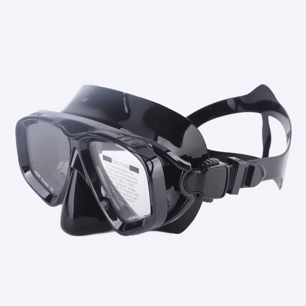 Diving Glasses with Adjustable Strap Swimming Goggles Eye Nose Cover Silicone Snorkeling Gear for