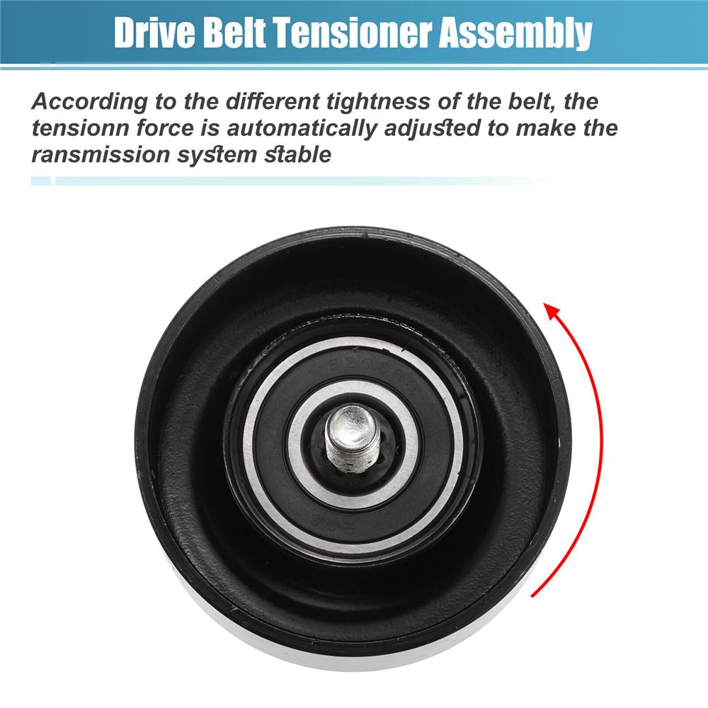 1Pcs Drive Belt Idler Pulley For Dodge Nitro Jeep Liberty II Wrangler 68027603AA