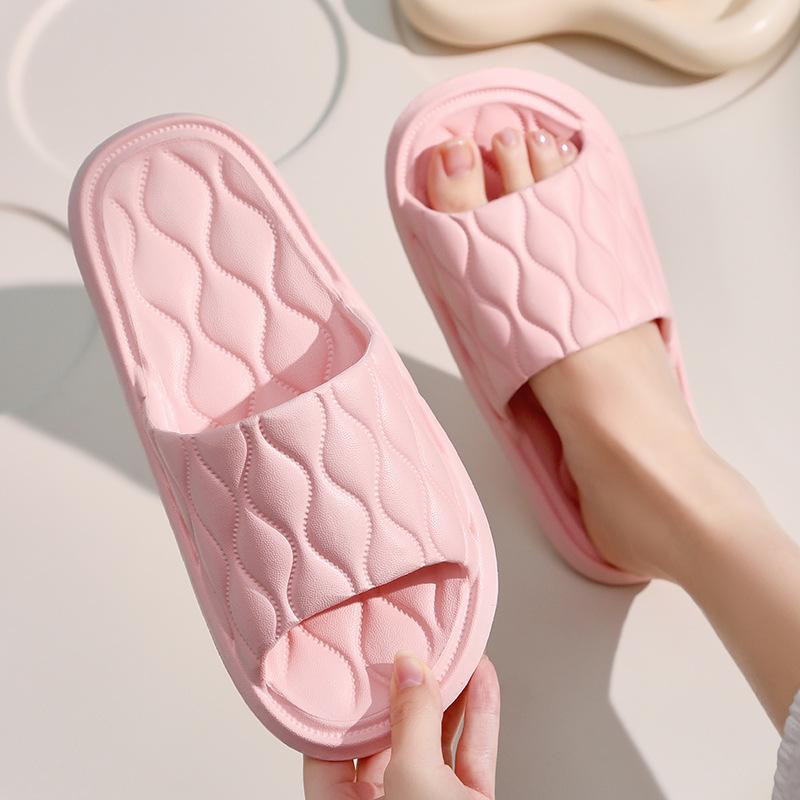 Нескользящие тапочки женские массажные домашние простые для ванной бани отеля прохладные тапочки мужские парные