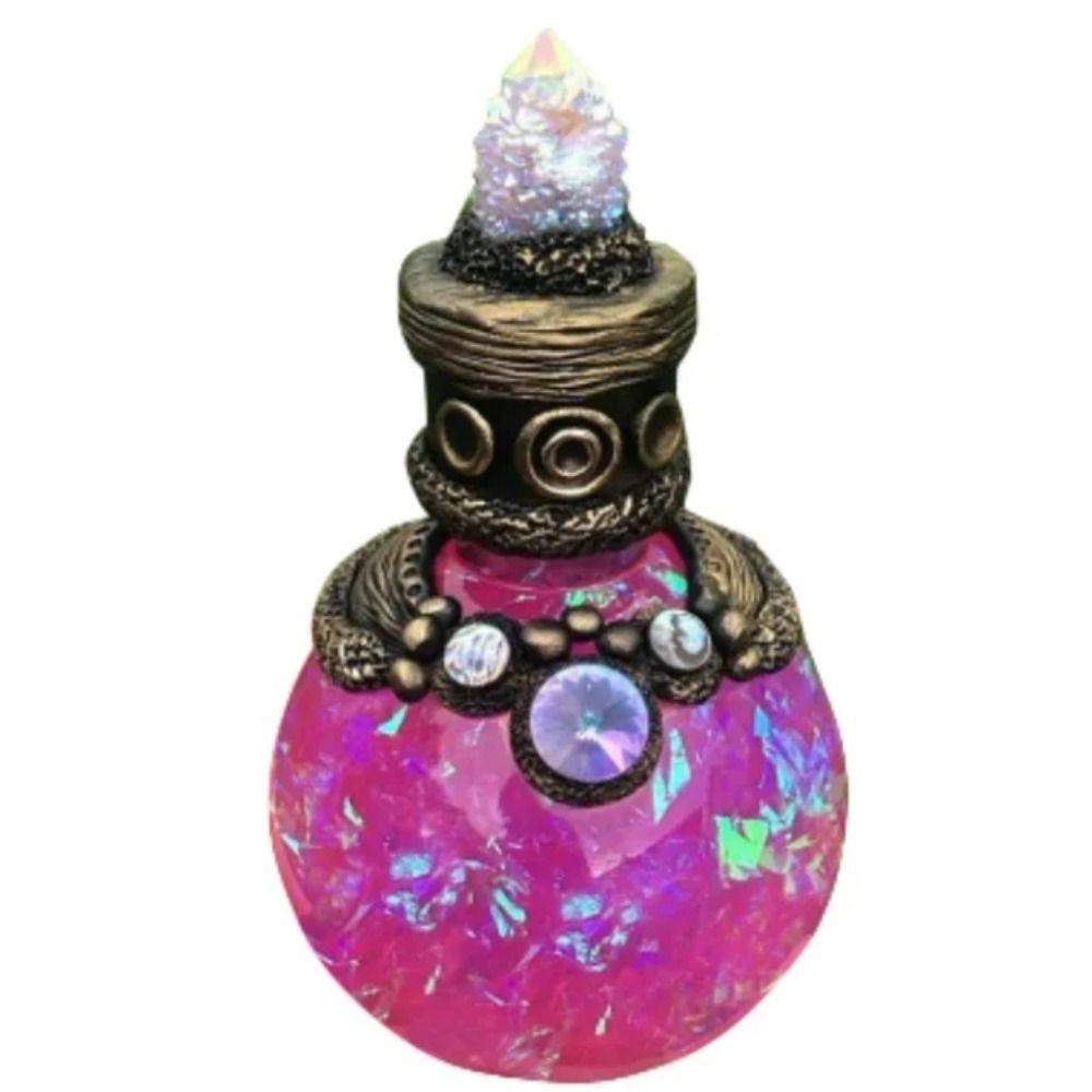 Викторианский Средневековый Ведьма Стеклянный Шар Косплей Магическое Зелье Стеклянная Бутылка Хэллоуин Украшение Реквизит