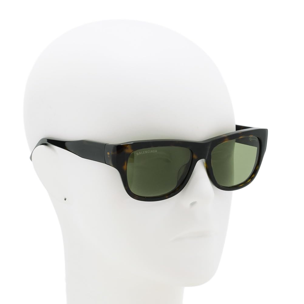 Balenciaga Sunglasses BB0211S 002 Havana Green Men's