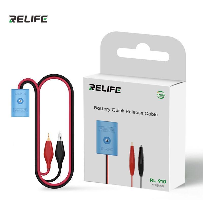 RELIFE RL-910 Инструмент для быстрой разборки аккумулятора, клеевая линия, интерфейс TYPE-C для ремонта IPhone 16/16e, линия отделения клея