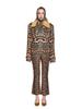 Greedilous Leopard Printing Fur Jumper
