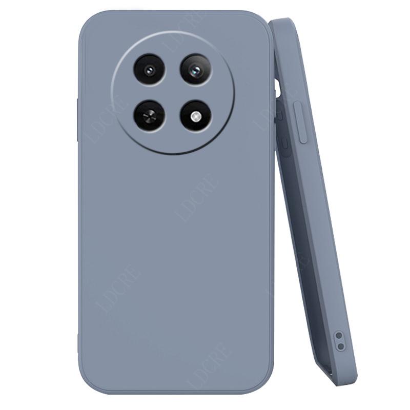 Чехол-накладка для Realme 12 5G OPPO Realme 12 5G Capas Новый бампер Задняя крышка Жидкий силикон ТПУ Мягкая крышка Realme 12 5G Fundas