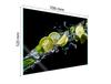 Glass protective plate for the stove 70x52 Fruit
