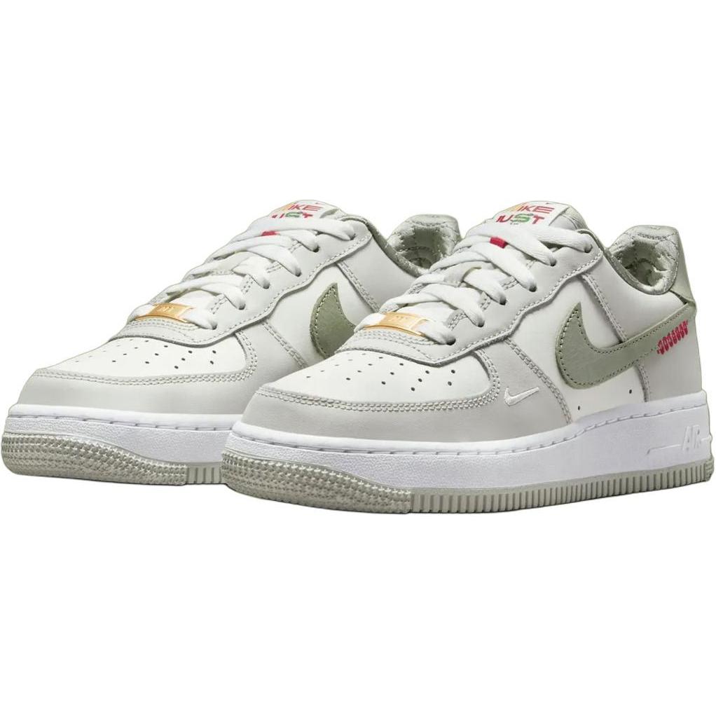 Nike Кроссовки Air Force 1 LV8 GS Year of the Snake Kids Grey Sail Jade-Horizon HV6000-131