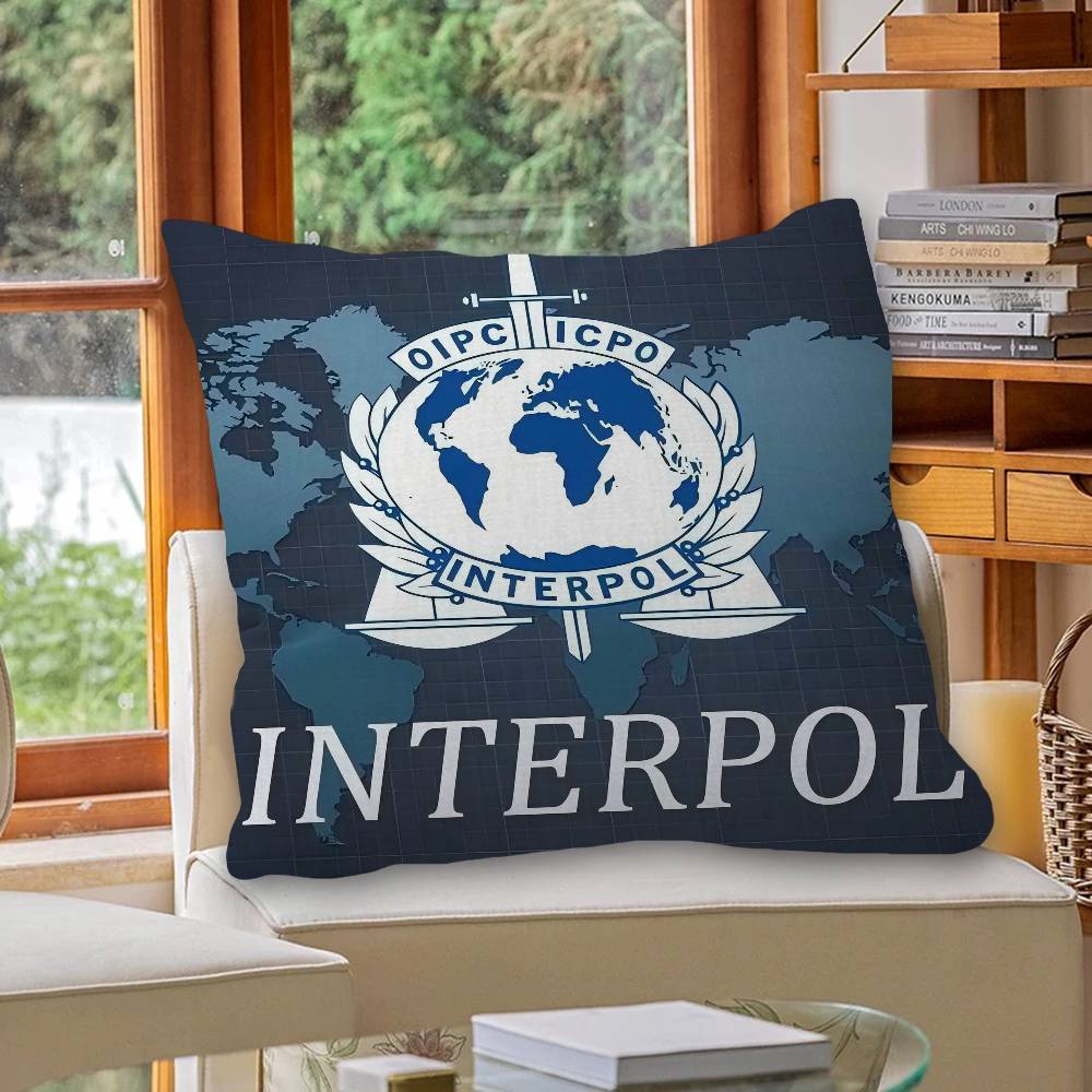 IInterpols LOGO Pillow Anime Pillow Sofa Bed Head Pillow Cover Cushion Cover x cm Fashion