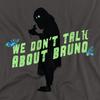 Encanto Unisex Adult We DonÂ´t Talk About Bruno Silhouette T-Shirt