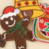 DIY Christmas Cartoon Embroidery Stickers Snowman Stickers Holiday Gift Baby Clothes Doll Stickers