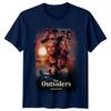 The Outsider "(1983) Movie Inspiration T-shirt Retro Suitable for Both Men and Women All Season Pure Cotton T-shirt Streetwear