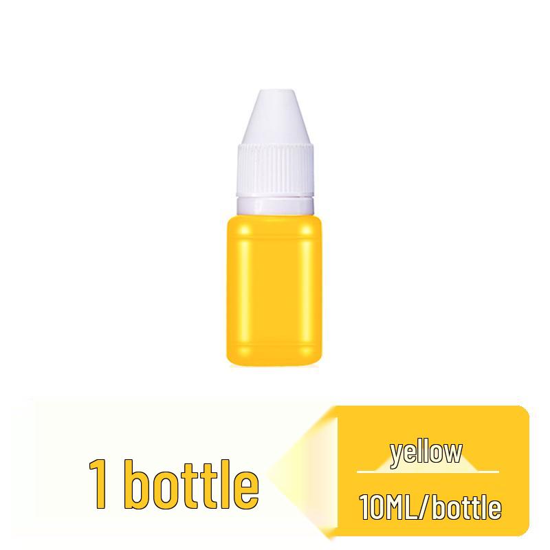 Быстросохнущая светочувствительная штемпельная подушка с чернилами для штампов - Красный, Черный, Синий, Фиолетовый, Зеленый Несмываемые чернила