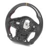 Carbon Fiber Steering Wheel Perforated Leather Fit For GR Supra A90 J29 2020 to 2024