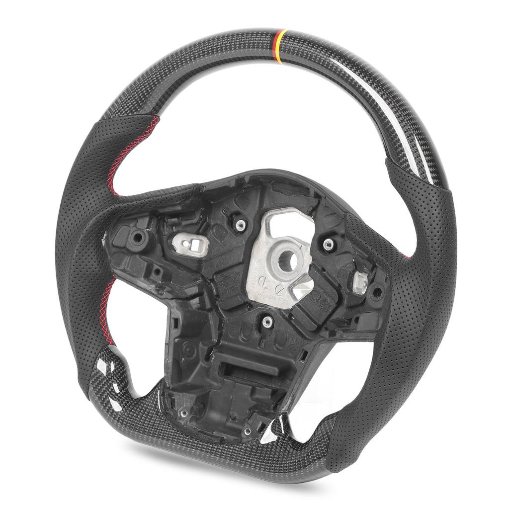Carbon Fiber Steering Wheel Perforated Leather Fit For GR Supra A90 J29 2020 to 2024