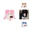 Cute Girl Wool Knit Crossbody Bag With Breathable Animal Pattern For Daily Use