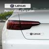 Car Emblem Leaf Metal Stickers Auto Decoration For Lexus F SPORT ES RX NX LS UX LM LX GX LC RZ IS CT GS RC HS SC TX LBX IS300
