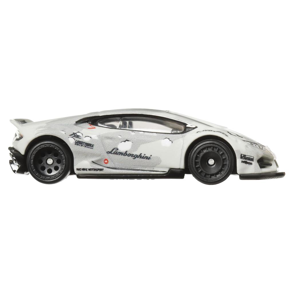 Hot Wheels Car Culture Slide Street Liberty Works Lamborghini Huracan Vehicle Toy Mini Car Возраст от 3 лет и старше Белый HKC84