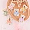 Embroidery Label Cute Bear Embroidery Sticker Diy Hand Account Accessories Accessories Patch Brooch Jewelry Hair Accessories Cloth Sticker
