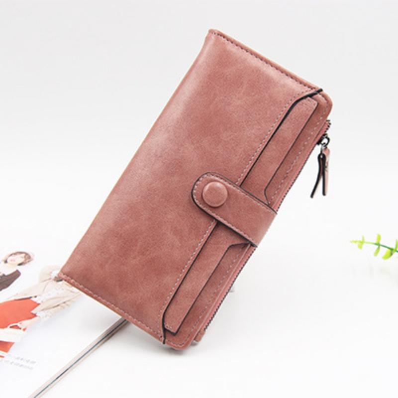 Кошелек женский длинный стиль большой емкости женская сумка складной кошелек