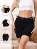 Women Elastic Shorts Casual High Waist Tight Fitness Slim Skinny Bottoms Summer Solid Sexy White Black Cycling Shorts Sweatpants