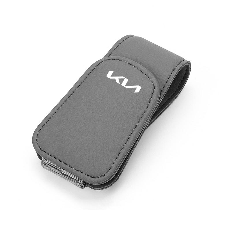 Car Leathers Glasses Clip Sun Visor Sunglasses Card Box For Kia Sportage Ceed Picanto Rio ProCeed Forte K7 K5 K8 K3 K9 Morning BK7