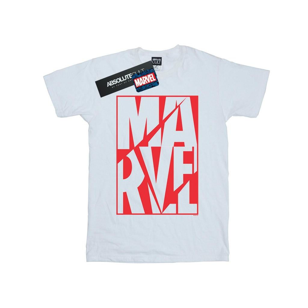 Marvel Mens Portrait Logo T-Shirt