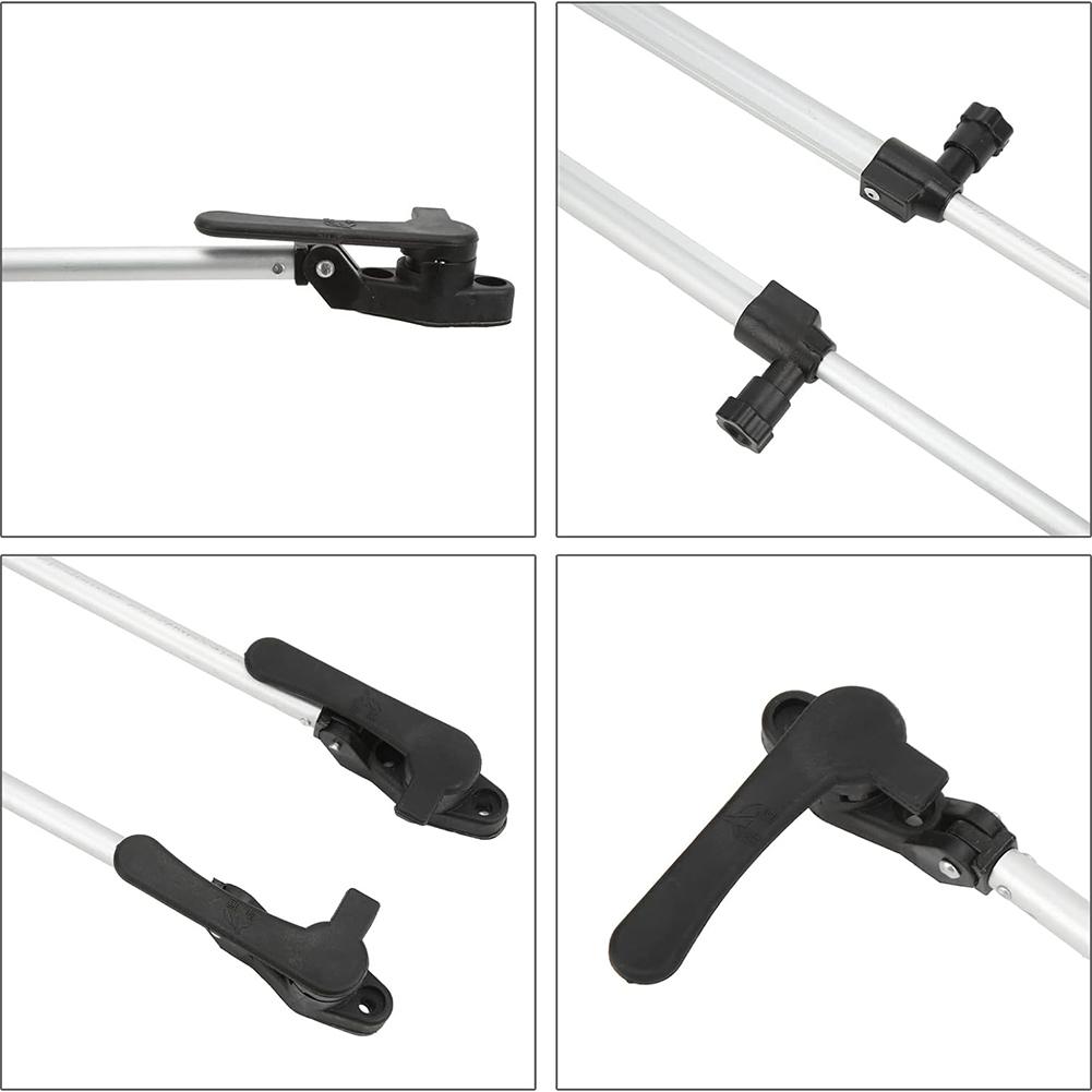 1 Pair Caravan Window Support Rod RV Window Support Rod 310‑435mm Telescopic RV Window Lift Strut for Caravan Yacht Accessories