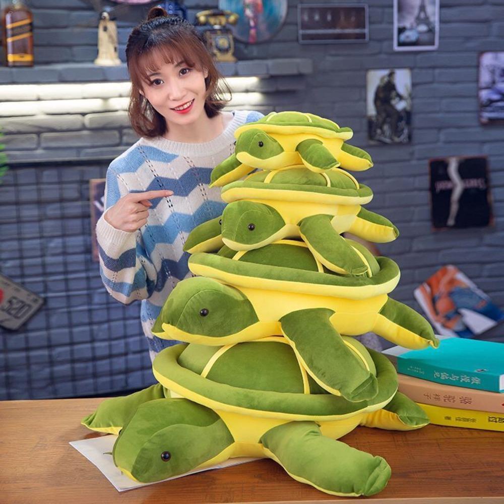 Accompany Toy Tortoise Plush Toy Animals Plush Toy Tortoise Stuffed Toy Animal Sea Turtle Pillow