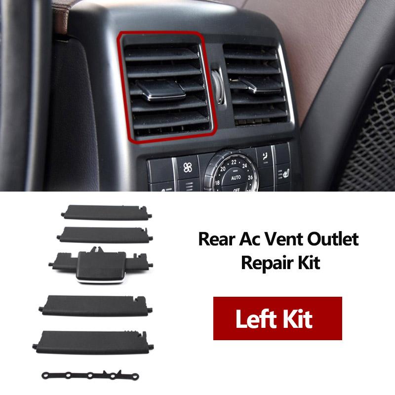 Передняя Левая Правая Хромированная Решетка Вентиляционного Отверстия Кондиционера Замена Крышки Выхода Для Mercedes Benz W166 W292 ML GL GLE GLS Класса