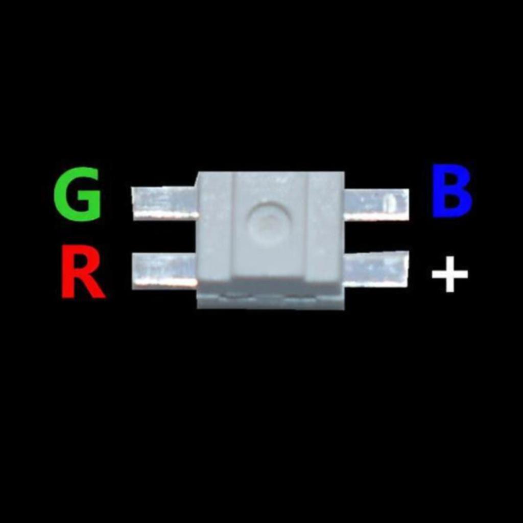 Механическая клавиатура, светодиоды RGB, 3528/6028, полноцветная подсветка, игровой ПК, 1 10 шт.