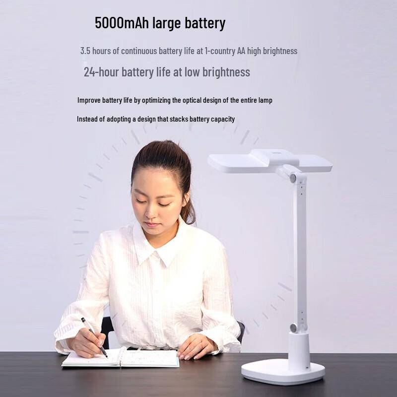 Philips Rechargeable Eye-Care LED Desk Lamp with Touch Control