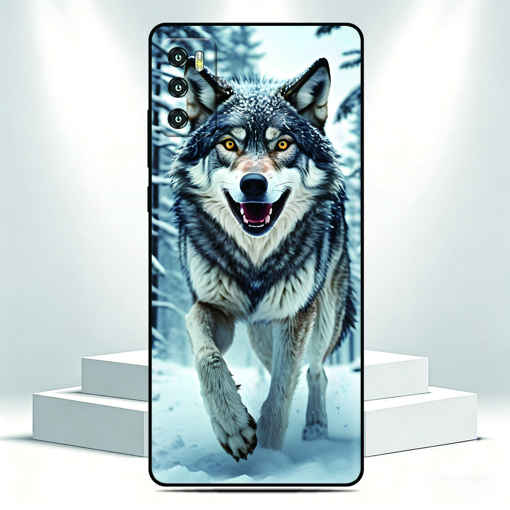 Wolf Animal Soft Phone Case For Doogee Note 56X 56 58 N55 N60 59 Pro Plus DIY Personalized Custom Picture Image Back Cover