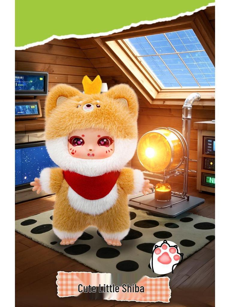 Модный Эмалированный Кукла Плюшевая Игрушка Подвеска - Милый Мультяшный Животное Шарм