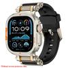 Силиконовый Металлический Ремешок+Чехол-Крышка Для Apple Watch Серии 11 10 46мм Металлический Чехол Рамка из Алюминиевого Сплава для iWatch Ultra 3 2 49мм