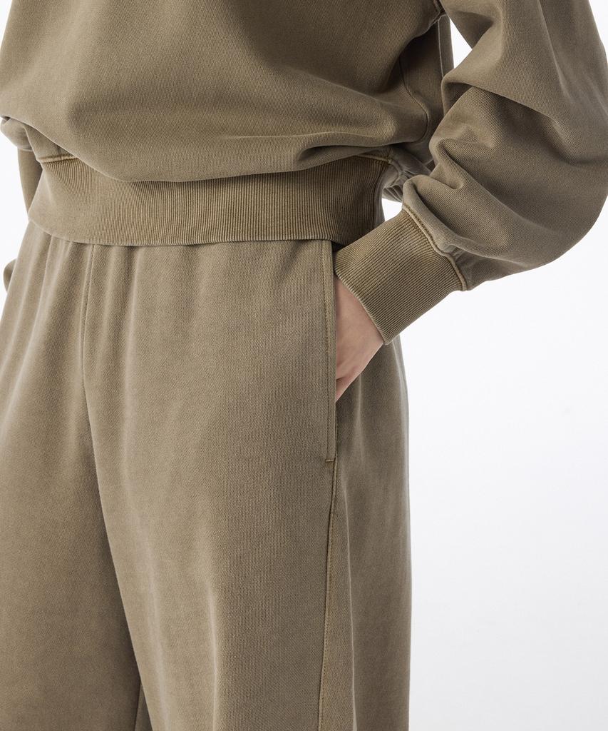 MUSINSA STANDARD WOMAN Pigment Wide Sweatpants [Beige]