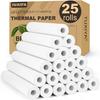 5 Rolls Thermal Printer Paper 8.5"x11" US Letter Size, BPA free Quick-Dry Thermal Paper,Thermal Printing Paper Rolls Compatible Most Portable