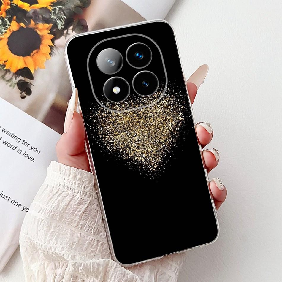 For Xiaomi Redmi Note 14 Pro+ Elegant Floral Butterfly Phone Case For Redmi Note14 Pro Plus 5G Soft Silicone TPU Cases