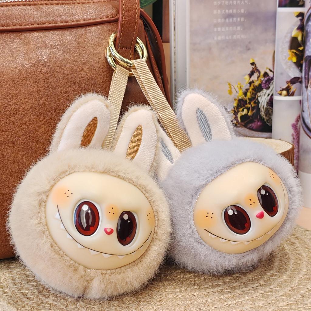 Cross-border Special Batch of Rabub Plush Doll Internet Celebrity Plush Doll Vinyl Face Rabub Bag Pendant Toy