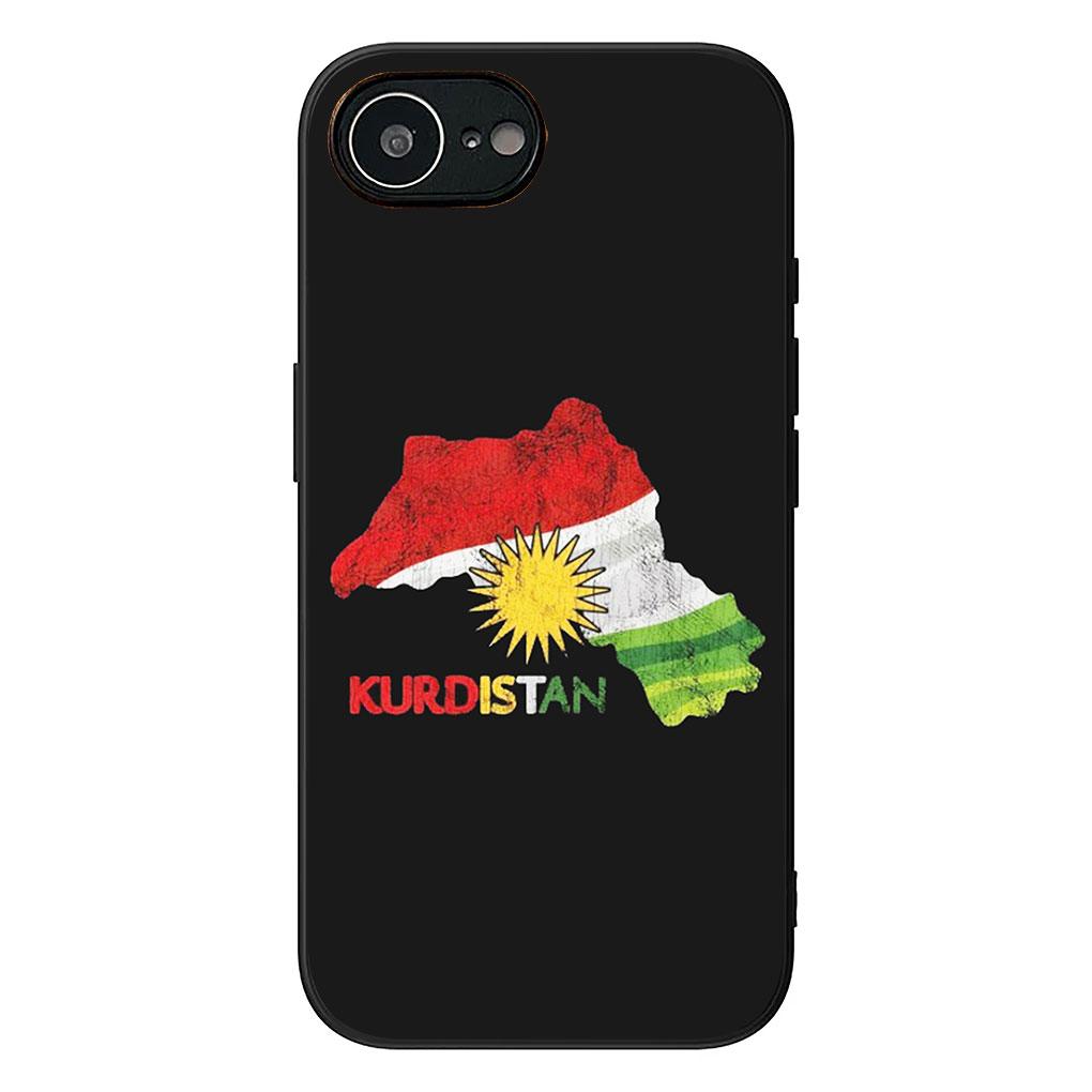 Soft Cover for OPPO A38 A18 A17 A40 A60 A80 A16 A78 A79 A54 A55 A57 4G 5G Coque Phone Case Kurdistan Flag