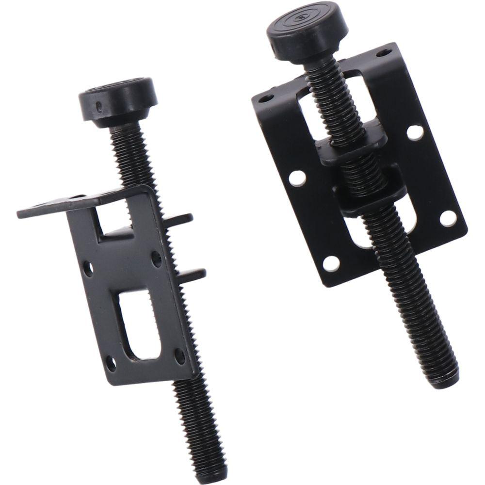 4 Pack Black Furniture Feet Steel Load Levelers Furniture Leveler Leg  Workbench Table Cabinet