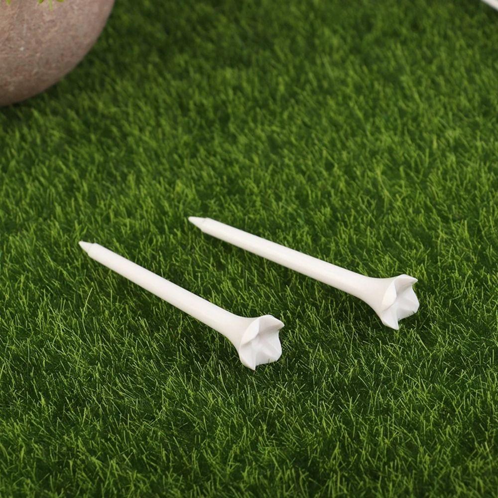 50pcs/set ABS Length Professional Tee 4 Claw Golf Ball Nail System Plastic Golf Tees Outdoor