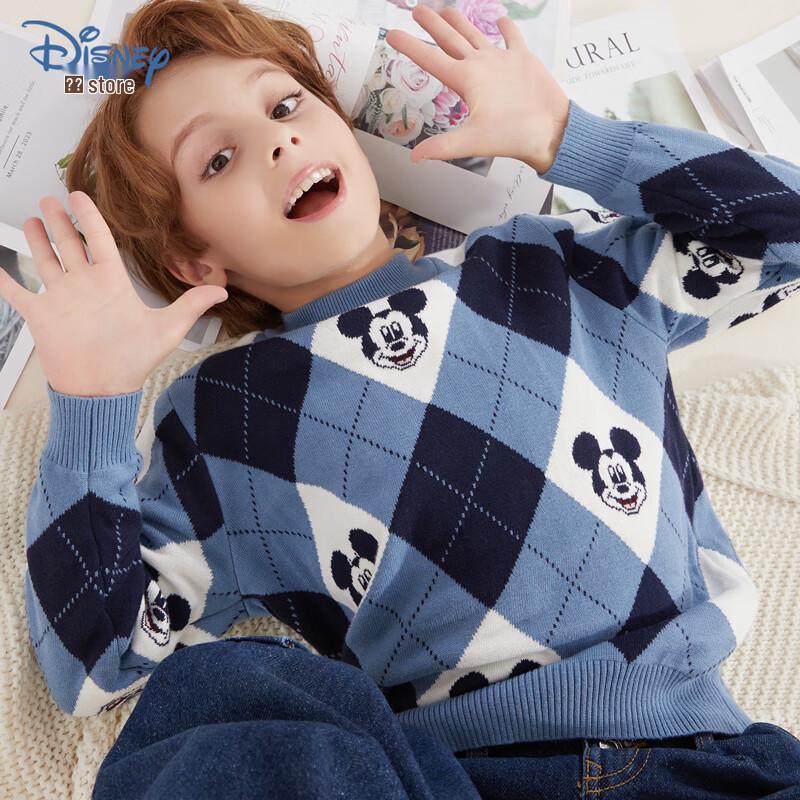 Disney Boys' Cotton Pullover Knit Sweater